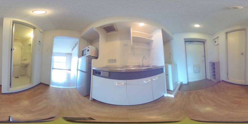 パノラマ画像キッチン