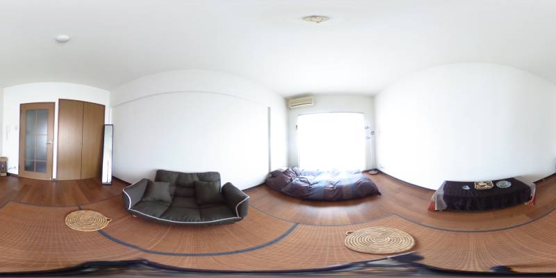 パノラマ画像洋室