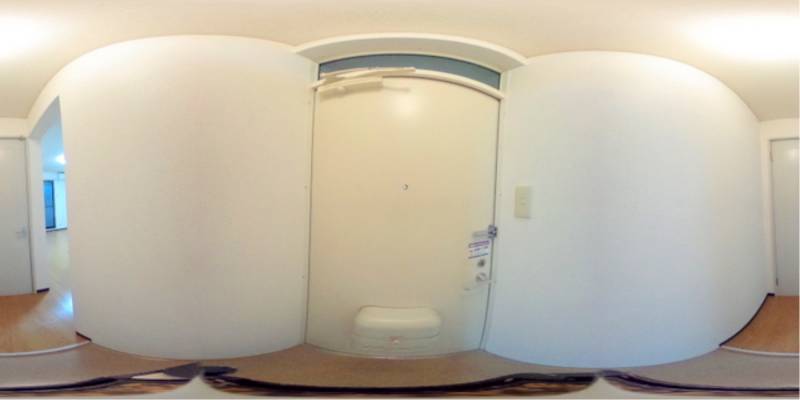 パノラマ画像玄関