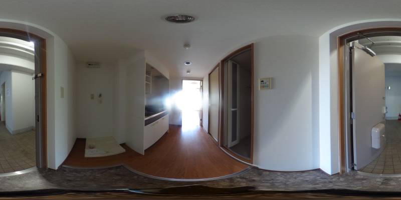 パノラマ画像玄関