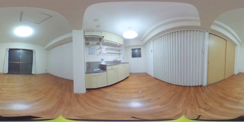 パノラマ画像洋室