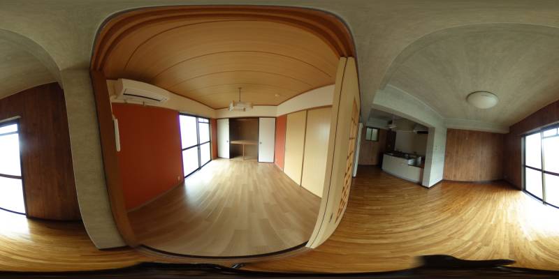 パノラマ画像洋室