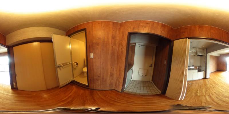 パノラマ画像玄関