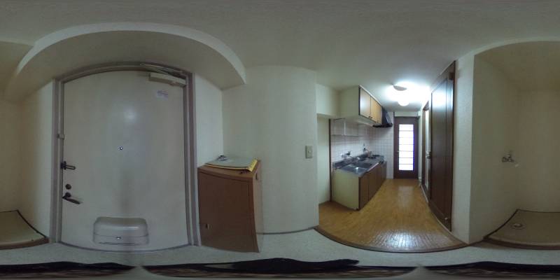 パノラマ画像玄関