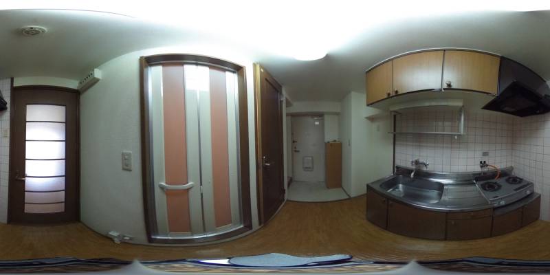 パノラマ画像キッチン