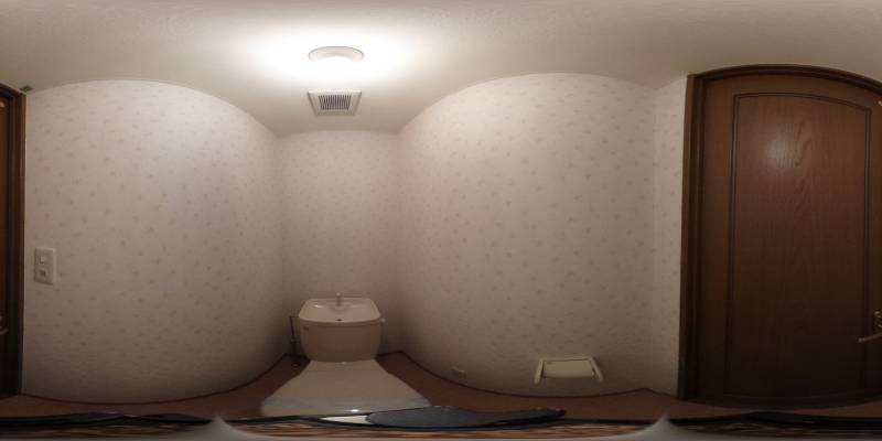 パノラマ画像トイレ