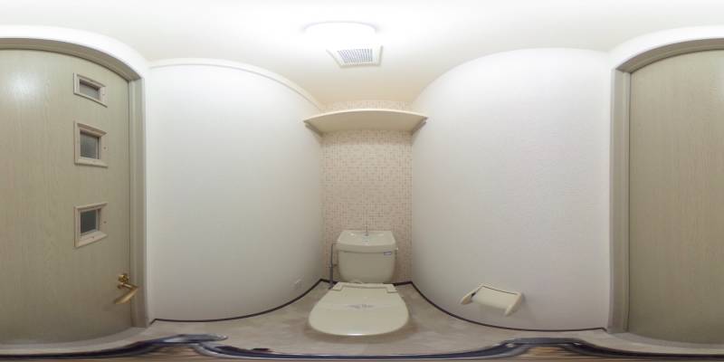 パノラマ画像トイレ