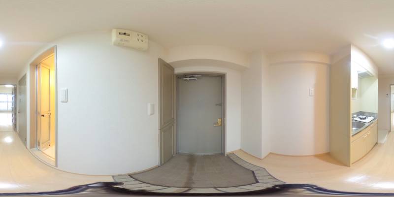 パノラマ画像玄関