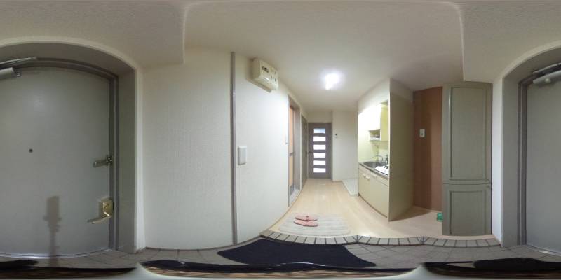 パノラマ画像玄関