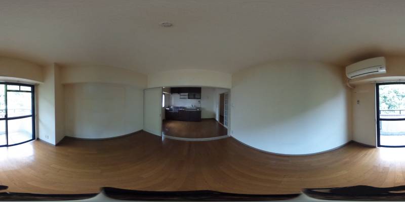 パノラマ画像洋室