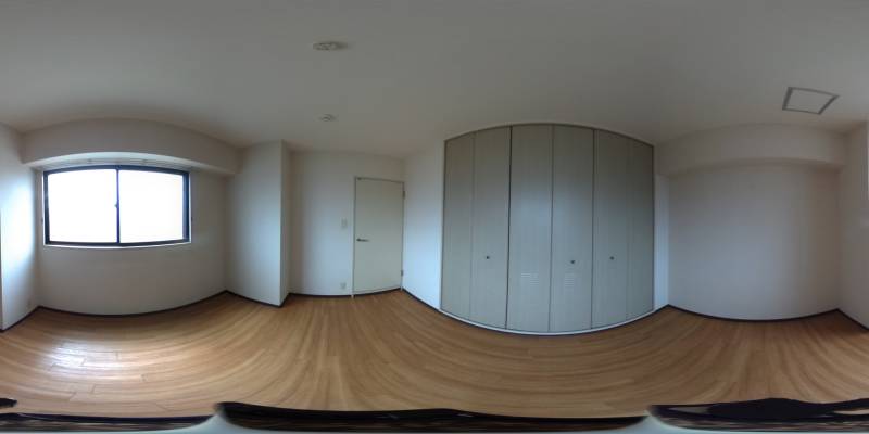 パノラマ画像洋室