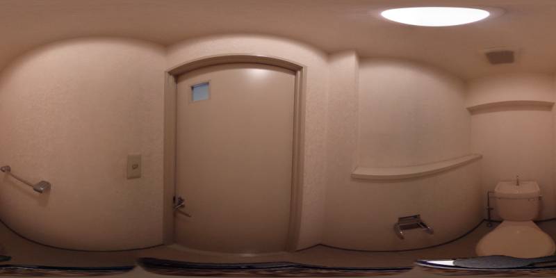 パノラマ画像トイレ