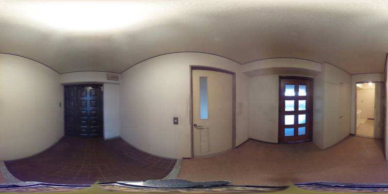 パノラマ画像玄関