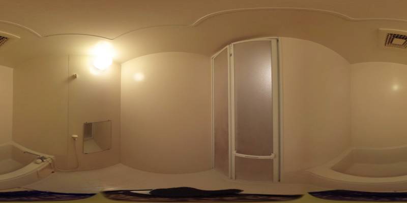 パノラマ画像バスルーム