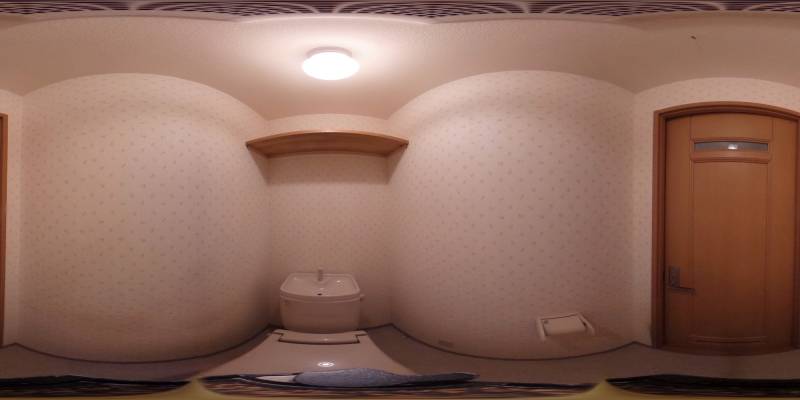 パノラマ画像トイレ