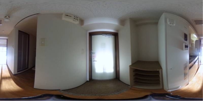 パノラマ画像玄関