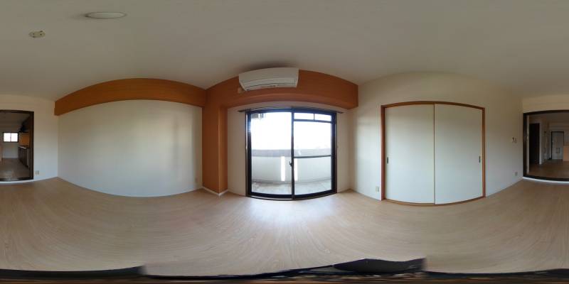 パノラマ画像洋室