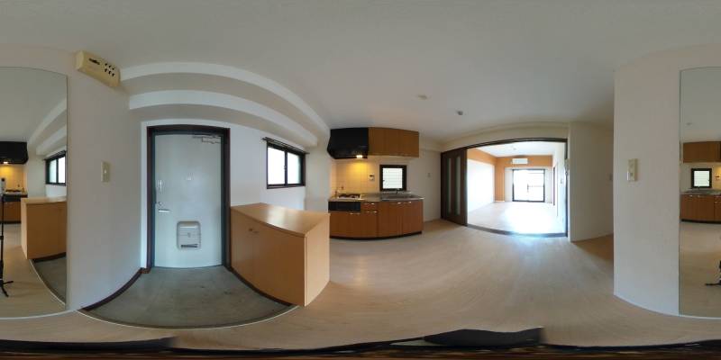 パノラマ画像玄関