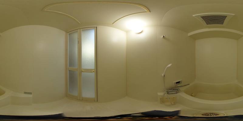 パノラマ画像バスルーム