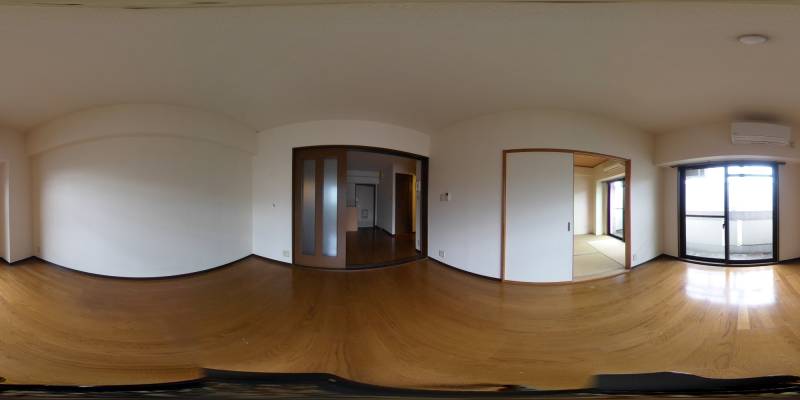 パノラマ画像洋室