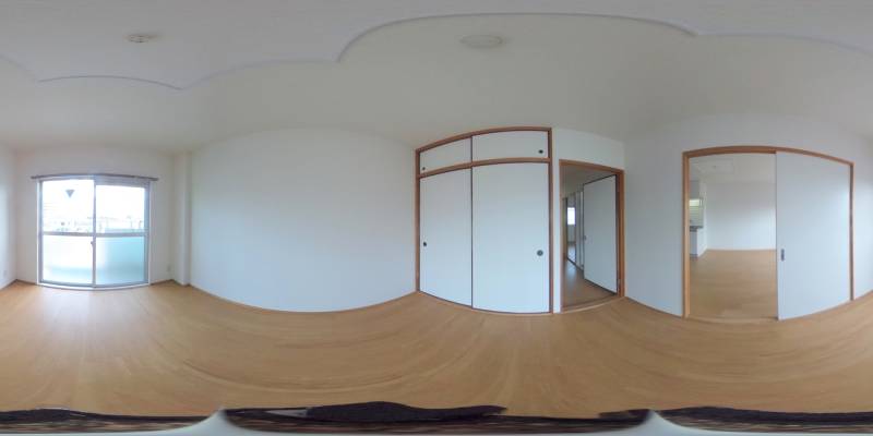 パノラマ画像洋室