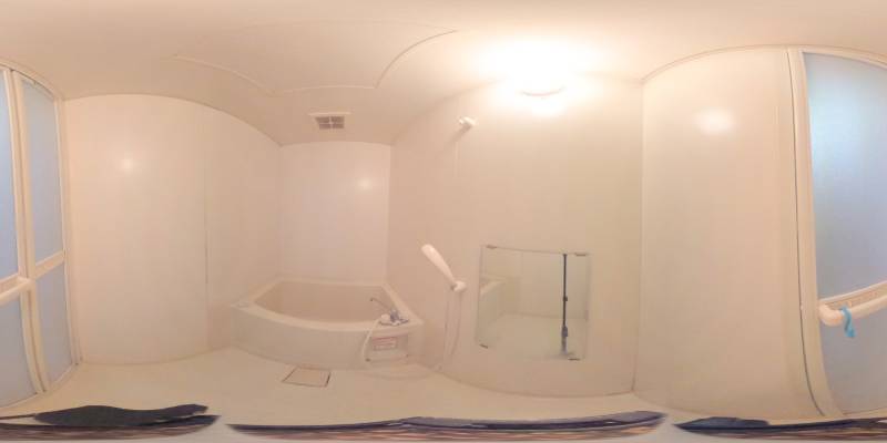 パノラマ画像バスルーム