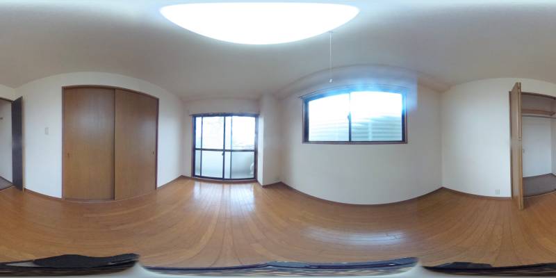 パノラマ画像洋室