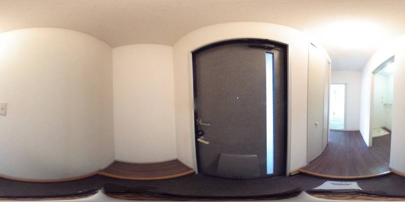 パノラマ画像玄関