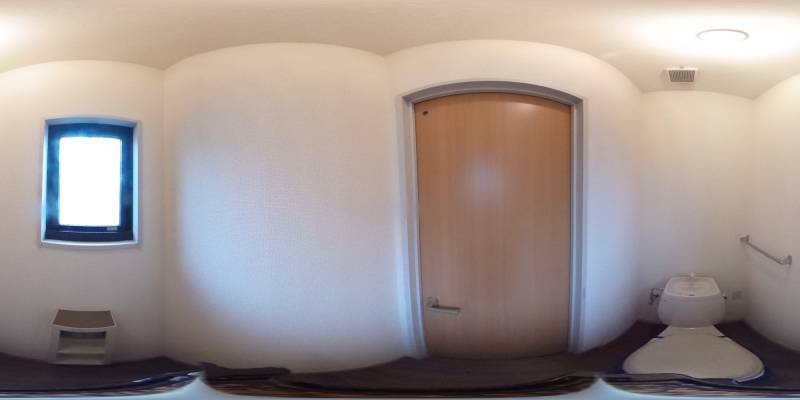 パノラマ画像トイレ