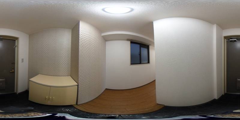 パノラマ画像玄関