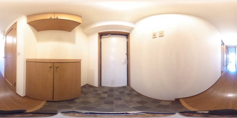 パノラマ画像玄関