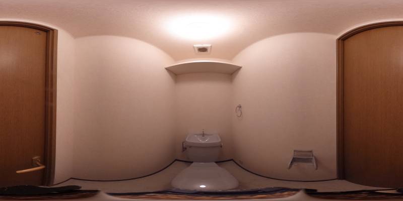 パノラマ画像トイレ