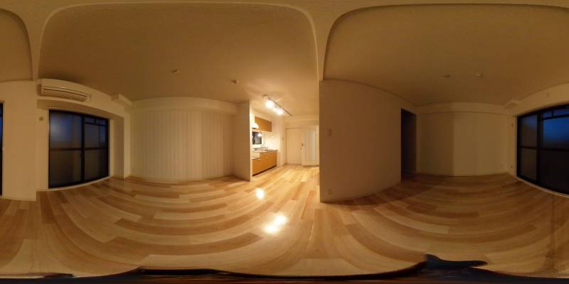 パノラマ画像洋室