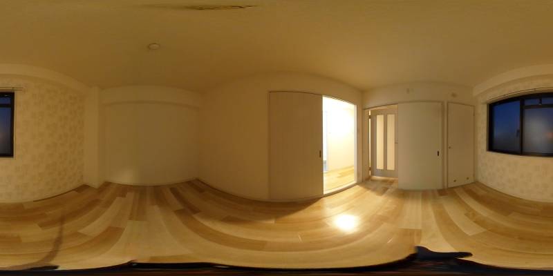 パノラマ画像洋室