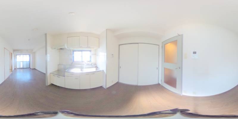 パノラマ画像キッチン