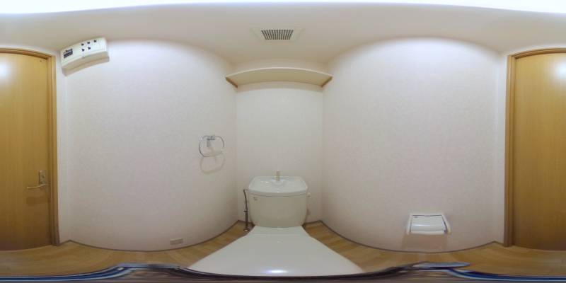 パノラマ画像トイレ