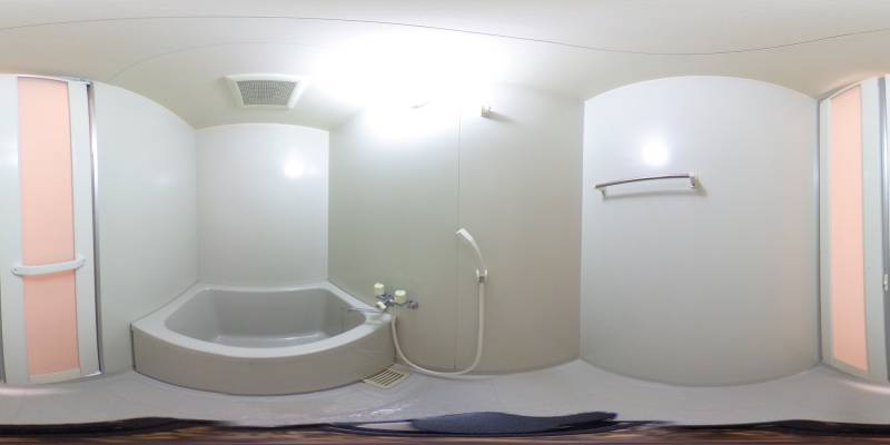 パノラマ画像バスルーム