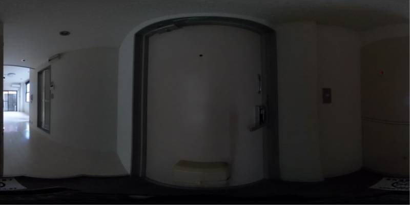 パノラマ画像玄関