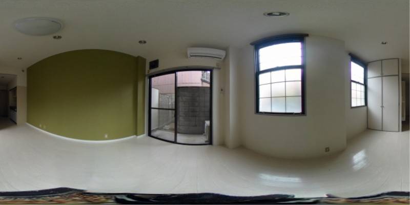 パノラマ画像洋室