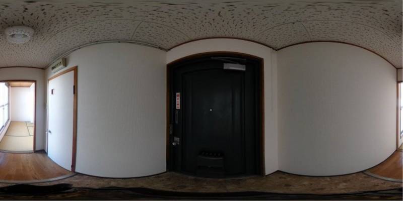 パノラマ画像玄関