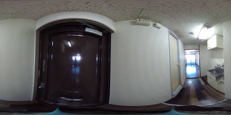パノラマ画像玄関