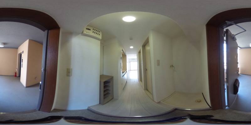 パノラマ画像玄関