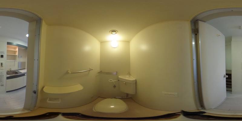 パノラマ画像トイレ