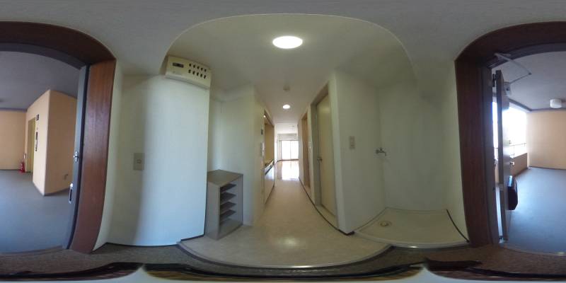 パノラマ画像玄関