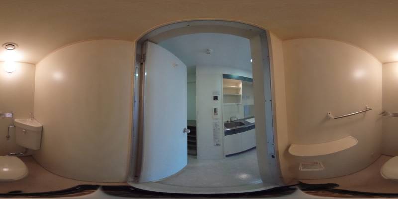 パノラマ画像トイレ