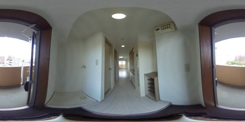 パノラマ画像玄関