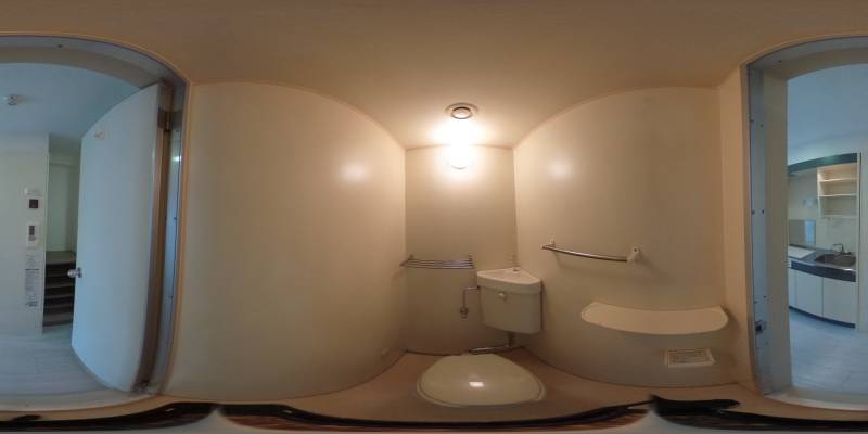 パノラマ画像トイレ