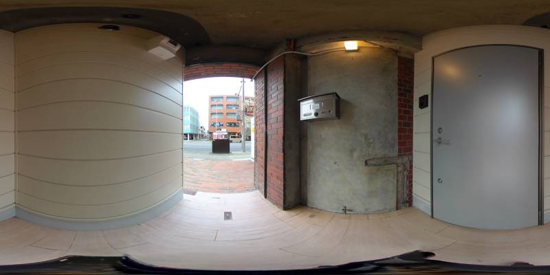 パノラマ画像玄関