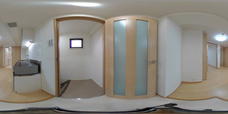 パノラマ画像玄関