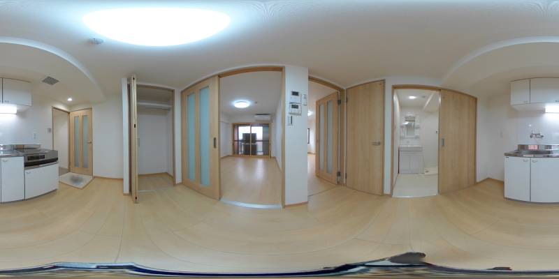 パノラマ画像リビング